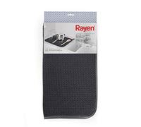 Rayen - Tapis d'égouttage microfibre - Super absorbant, séchage rapide - Gris foncé 40x46 cm