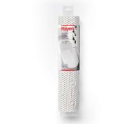 Rayen Tapis de bain Tapis de douche ou de baignoire rectangulaire Doux et rembourrE Base antidErapante Fixation avec des ventouses à haute rEsistance Mousse 45 x 91 cm Blanc