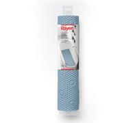 Rayen Tapis de bain Tapis de douche ou de baignoire rectangulaire Doux et rembourrE Base antidErapante Fixation avec des ventouses à haute rEsistance Mousse 45 x 91 cm Bleu