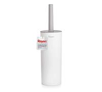 Balai brosse WC RAYEN - Avec couvercle - Blanc