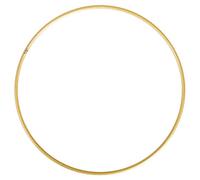 Rayher 2505106 Cercle Nu en Métal - DIY Attrapes-rêves & Abat-Jour, 15 cm - Or