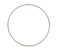 Rayher 2505206 Cercle Nu en Métal - DIY Attrapes-rêves & Abat-Jour, 20 cm - Or