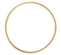 Rayher 2505306 Cercle Nu en Métal - DIY Attrapes-rêves & Abat-Jour, 25 cm - Or