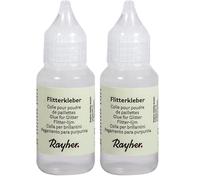 Rayher 3361000 Flitter de colle, bouteille 25 g (Lot de 2)