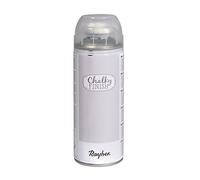 Rayher 34371558 Peinture effet craie « Chalky Finish » aérosol, gris granite ultra mat, 1 pce., 400ml, sol. aqueuse, surfaces multiples, arts créatifs, meubles, vintage