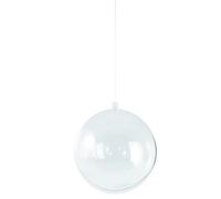 Rayher 3909737 Boule en Plastique, 2 Pièces, 14 cm à Weber, Transparent