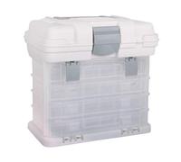Rayher 39574000 Boîte de rangement avec 4 boîtes intérieures, Assortie, 27,5x17,5x26cm +1 compartim de couvercle