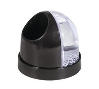 Rayher 5615701 Boule à Neige avec Porte-Stylo 90 mm Hauteur 80 mm, Noir
