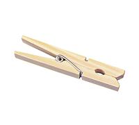 Rayher 6131700 pinces à linge en bois, 72 mm sct. 24, aussi p. loisirs créatifs