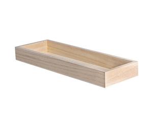 Rayher 62688000 Plateau en bois FSC 100%, 29,5 x 10,3 x 2,3 cm