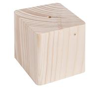 Rayher 62837000 Socle en bois, Naturel