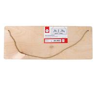 Rayher 62849505 Panneau en bois Rectangle, FSC100%