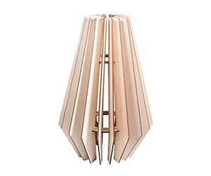 Rayher 62898505 Lampe à lamelles bois Stockholm,FSCMixCr, nature, 24x24x35cm, 22pces, boîte 1kit