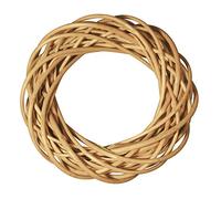 Rayher 65018000 Couronne en osier blanc, blanc, écorcé, matériau naturel, 1 pce., 30 cm Ø, 7 cm d’épaisseur, décoration d’intérieur, Noël, pâques, printemps, automne, 30cm ø x 7cm