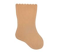 Rayher 67321521 Bas de Noël en papier, kraft, 27,5x18cm, 100g/m2, sct.-LS 6pces