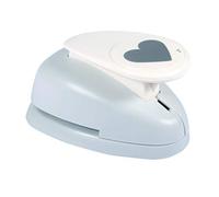 Rayher 69097000 Perforatrice Motif ¯: Coe ur 5 cm de diamètre plastique/métal orange 1.8 x 1.1 X 0 72 cm