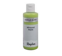 Rayher Allround Paint Gloss Peinture Acrylique Univ. 80ml Vert Tilleul, 35085414