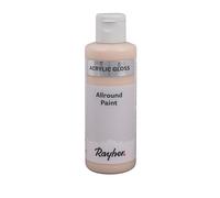 Rayher Allround Paint Gloss Peinture Acrylique univer. FL. 80ml crème, 35085511