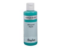 Rayher Allround Paint Gloss Peinture Acrylique Univers. 80ml Turquoise, 35085404