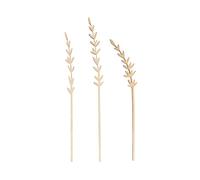 Rayher Assortiment de bâtonnets décoratifs „Lavande“, Nature, 3 pces, tiges en Bois FSC Mix Credit, 17-20cm, Arts créatifs, Art Floral, décoration-64530505
