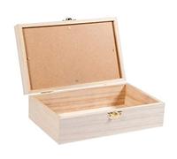 Rayher boîte en bois avec couvercle à secouer, FSC Mix Credit, nature, 62945505