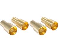 Rayher Bougeoir Bouteille, p. Bougie Longue, 2,2/1,8x5cm 2pcs métal Or, 46694616, Doré (Lot de 2)