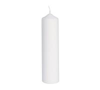 Rayher Bougie-pilier à décorer, 100 % paraffine, 20 cm x 5cm ø, blanc, 3119100