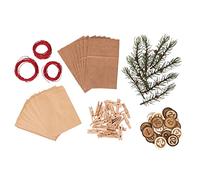 Rayher Calendri.de l'avent y comp.Chiffres 1-24, argent, assortis, H 13-16cm, carton 1set, 46650606