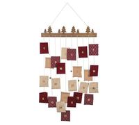Rayher Calendrier de l'Avent à suspendre, coloré 44x95cm sachet 1 Set, 46656999