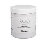 Rayher Chalky Peinture craie p. Shabby chic & vintage bte 230 ml blanc, 35048102