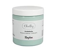 Rayher Chalky Peinture craie Shabby chic, vintage 230 ml vert tilleul, 35048414