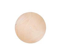 Rayher Disque en bois naturel, 1 pce., FSC Mixed Credit, ø 25cm, épaisseur 6mm, perçage 7,6mm, horloge murale, décoration, cadeau, arts créatifs-69239505