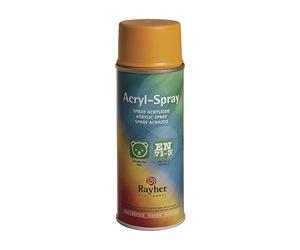 Rayher Hobby Spray peinture acrylique mat, jaune soleil, 0,55 x 0,55 x 1,7 cm, 200 ml, DIN EN71-3, base aqueuse, séchage rapide, multiples surfaces, intérieur extérieur décoration, rénovation-34145161
