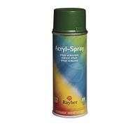 Rayher Hobby Spray peinture acrylique mat, vert sapin, 0,55 x 0,55 x 1,7 cm, 200 ml, DIN EN71-3, base aqueuse, séchage rapide, multiples surfaces, intérieur, extérieur, décoration, rénovation-34145444
