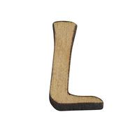 Rayher Lettre en Bois de 6217100, 2 cm, L
