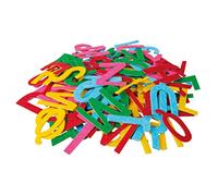 Rayher Lettres Autocollantes en Feutrine, 4cm, sct.-LS 130 pces coloré, 43005999
