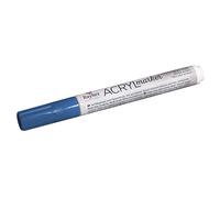 Rayher Marqueur acrylique, bleu azur, 1 pce., pointe ronde 2-4mm, outdoor, séchage rapide, base aqueuse, arts créatifs-35007374