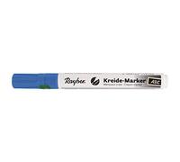 Rayher Marqueur craie tableau, verre pointe biseautée 2-6mm bleu azur, 38830374