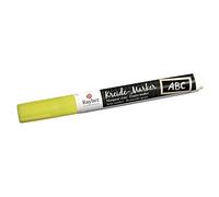 Rayher Marqueur craie tableau, verre, pointe biseautée 2-6mm jaune vif, 38830160