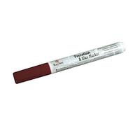 Rayher Marqueur pour verre et porcelaine, bordeaux, 1 pce., pointe ronde interchangeable 1-2mm, séchage rapide, base aqueuse, arts créatifs-38709291