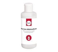 Rayher Medium acrylique pour peinture sur bougie, incolore, 1 pce., 80ml, support en cire, arts créatifs, décoration, technique des serviettes-35097000