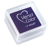Rayher Mini coussin encreur «Versacolor», violet, 1 pce., 2,5x2,5 cm, sol. aqueuse, séchage lent, technique d’embossage, scrapbooking, cartes-28395314