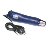 Rayher Mini pistolet à air chaud, bleu, 1 pce., électrique, 300W, 29,5X13,5X7,5cm, arts créatifs, embossing, film thermorétractable, invitations, cartes de vœux-8919900