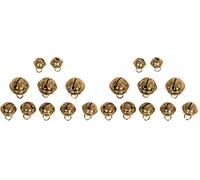 Rayher Mix Clochettes déco en métal, sphérique 10pc 2-5x11-19 mm ø, Or, 25225616 (Lot de 2)