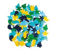 Rayher motifs en feutre La Mer mix autocollants, 100 pces 4 cm, coloré, 43002999