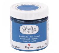 Rayher Peinture acrylique Chalky Finish - Bleu azur