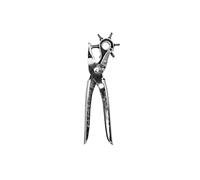 Rayher Pince perforatrice en métal, 1 pce., 22cm, 6 poinçons 2,0 mm-4,5mm, arts créatifs-2109300