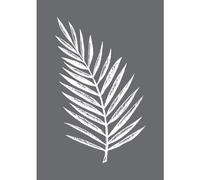 Rayher Pochoir sérigraphie Feuille de palme DIN A5 1pochoir+1spatule, 45083000