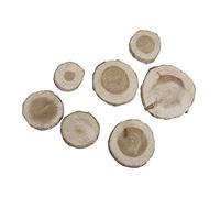 Rayher Rondins de bois de pin pour arts créatifs ø 3-5 cm 100 g nature, 85288000
