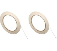 Rayher Ruban Adhésif Double Face Transparent Extra Fort 6mmx20m Scotch Adhésif Double Face pour Scrapbooking & Déco en Papier Ruban Adhésif Double Face Transparent, Claire (Lot de 2)